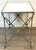 Maison Jansen Style French Neoclassical Steel & Brass Mirrored Gueridon Table For Sale - Image 10 of 13