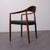 Vintage Danish Armchair in Solid Wood, 1950s For Sale - Image 6 of 18