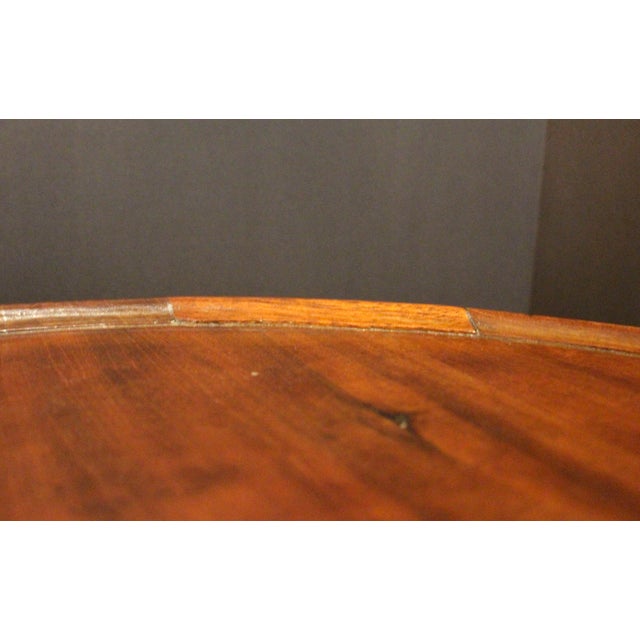Wood Circa 1750 English George II Period Small Tilt-Top Table For Sale - Image 7 of 8