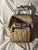 1910s Antique Basket With Delft Ceramic Handmade Basket. For Sale - Image 10 of 12