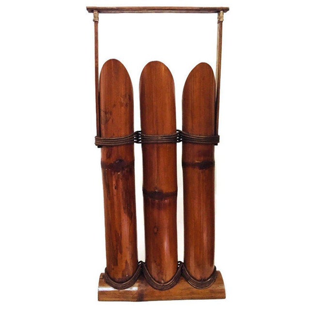Vintage Bamboo Umbrella Stand Chairish