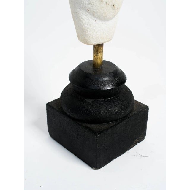 Asian Marble Bust Sculpture For Sale - Image 4 of 9
