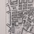 Blue Vintage Framed 18th Century Street Map, London, West End, Soho, Leicester Square For Sale - Image 8 of 10