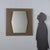 This vintage Italian-made mirror from the 1960s stands out for its characteristic design of the period. The interplay of...