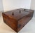 Antique Pine Three Drawer Chest: Primitive Tabletop Storage For Sale - Image 6 of 10