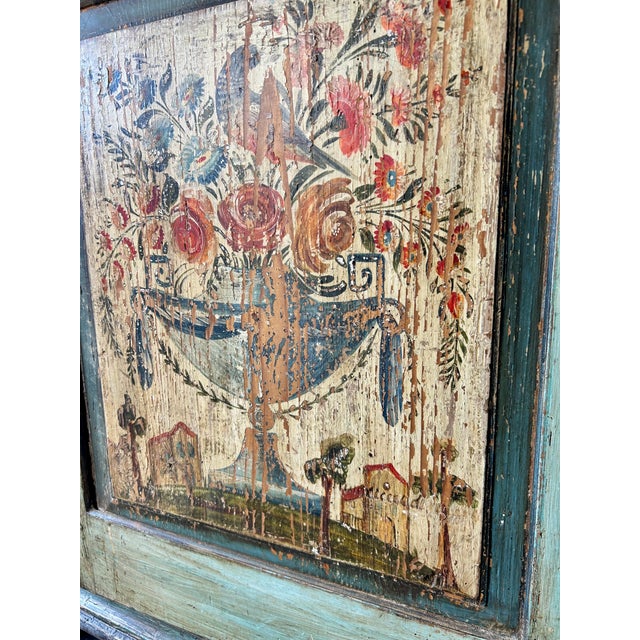 Wood 1805 Armoire Tyrolean Alpine Folk Schrank For Sale - Image 7 of 17