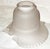 Antique Frosted Glass Lamp Shade For Sale - Image 4 of 5