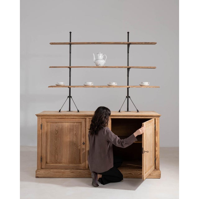Pine Display Cabinet For Sale - Image 11 of 14