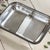 Mid-Century Modern Vintage Silver-Plated Platter Divided Serving Tray With Gadroon Border For Sale - Image 3 of 8