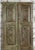 Vintage Carved Double Doors Floral Carved Hinged or Barn Doors 80x32 For Sale - Image 4 of 5