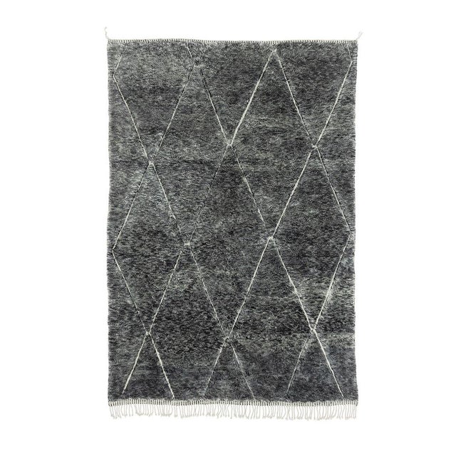 Hand-Knotted Wool Premium Rug by Azele Studio For Sale - Image 9 of 9