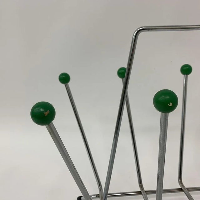 Space Age Sputnik Atomic Magazine Holder, 1970s For Sale - Image 4 of 6