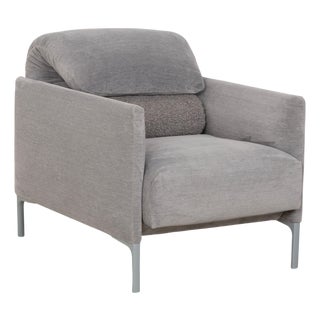Avalanche Armchair in Grey Fabric from Cor For Sale