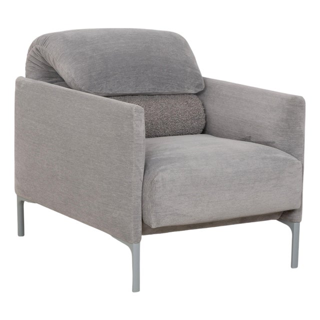 Avalanche Armchair in Grey Fabric from Cor For Sale