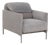 Avalanche Armchair in Grey Fabric from Cor For Sale