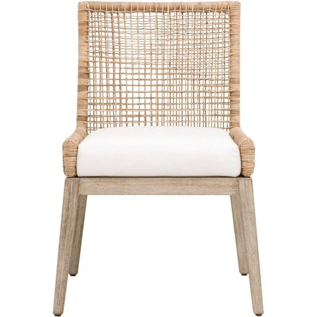 Transitional Essentials For Living Seaside Performance Fabric Dining Chairs - Set of 2 For Sale - Image 3 of 9