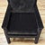 Brown Newly Upholstered Luxe Chocolate Brown Pinstripe Velvet Parsons Chairs, a Pair For Sale - Image 8 of 13