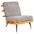 Jonathan Adler Antibes Lounge Chair (21713) & Ottoman (21714) in Roma/Café Fabric For Sale - Image 9 of 14