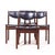 Ejner Larsen & Aksel Bender-Madsen Mid Century Danish Teak Dining Chairs - Set of 4 Each chair measures: 19.75 wide x 17.5...