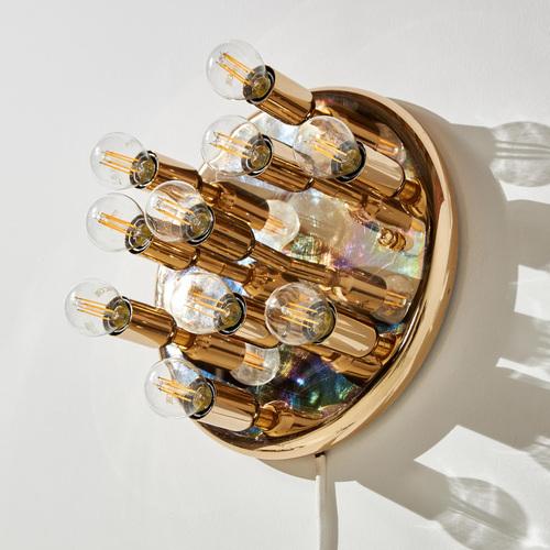 Brass Wall Lamp from Orion, 1980s For Sale - Image 11 of 11