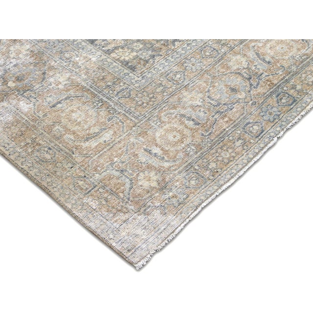 Transitional 1940s Persian Tabriz Rug For Sale - Image 3 of 5