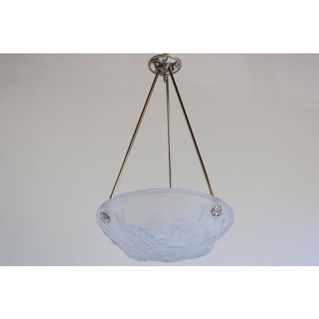 Art Deco Pendant Light by David Gueron Degue, 1930 For Sale - Image 12 of 12