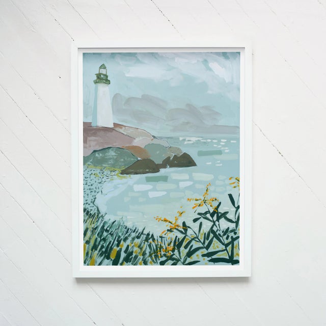 Illustration Contemporary Fine Art Print 'Early Goldenrod' by Blakely Little For Sale - Image 3 of 3