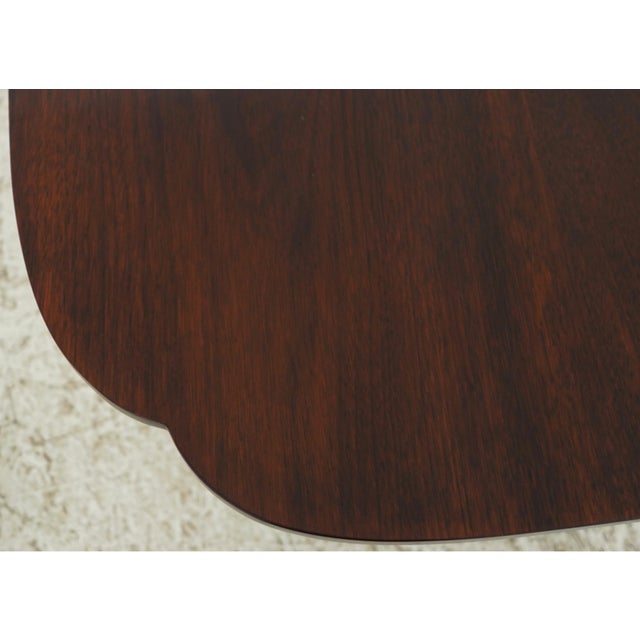 Stickley Stickley Flame Mahogany Double Pedestal Dining Table For Sale - Image 4 of 18