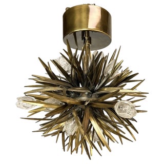 Hans Kogl Style Florentine Ceiling Lamp or Chandelier, 1960s For Sale