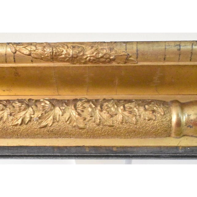 American Empire Overmantle Mirror For Sale In Minneapolis - Image 6 of 6
