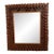 American Early 20th Century Folk/Tramp Art Mirror Frame, Circa 1920s For Sale