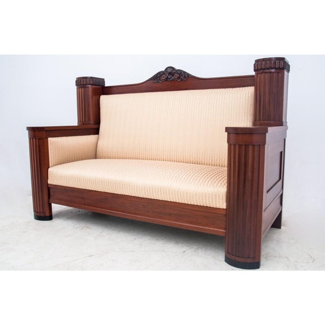 Sofa, Northern Europe, 1890s For Sale - Image 3 of 11