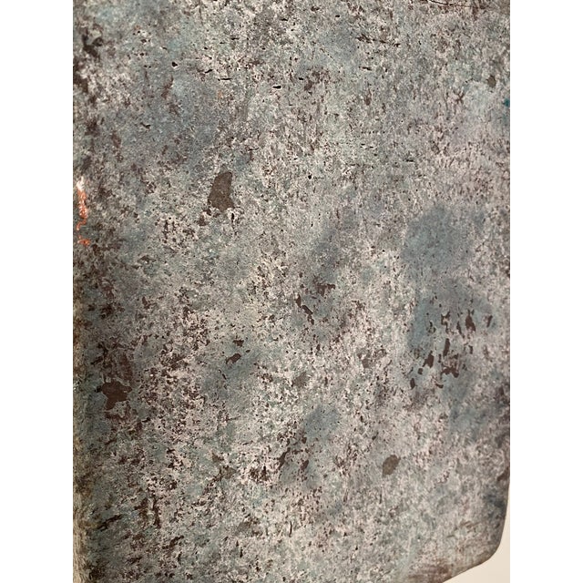 Large Slab Built Volcanic Glaze Architectural Pottery Vase, 1959 For Sale - Image 12 of 13