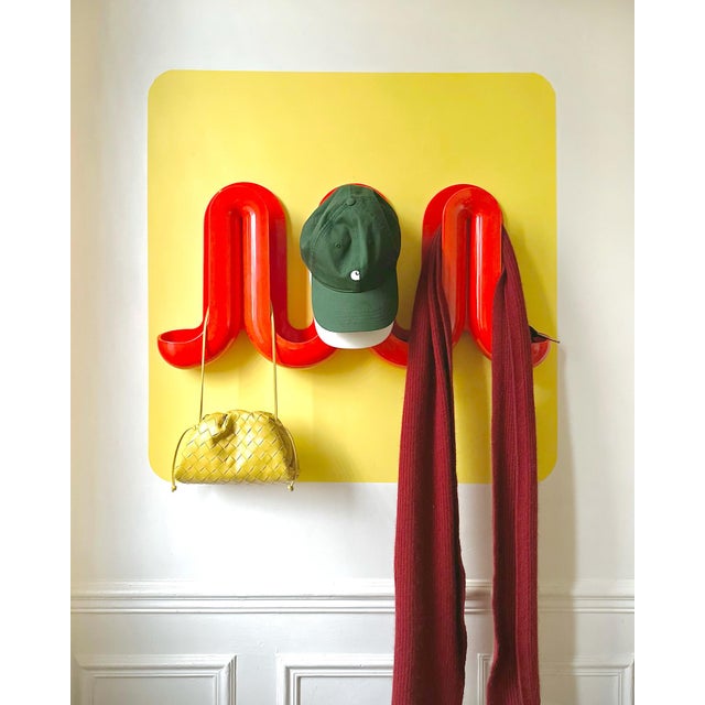 Robert Heller Heller Swell Wall Catchall Catch-All Organizer Designer Anna Dawson Coat Rack Hellerware For Sale - Image 4 of 7