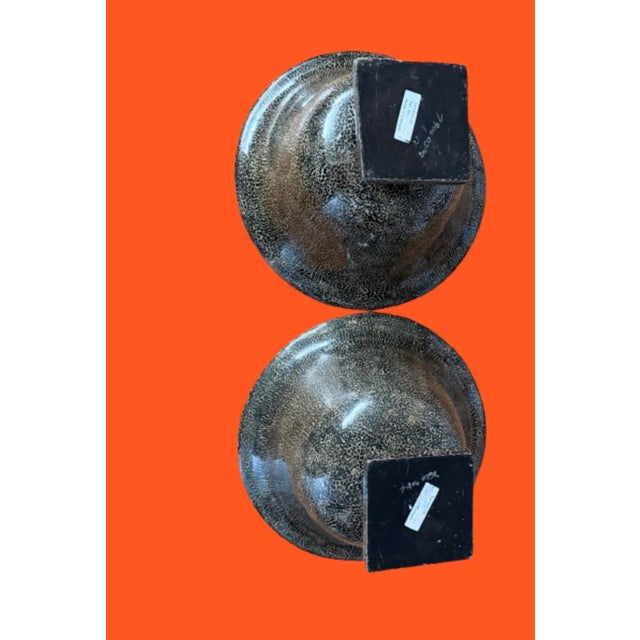 Sarreid Ltd. Vintage Sarreid Ltd. Large Footed Bowl Centerpiece For Sale - Image 4 of 12