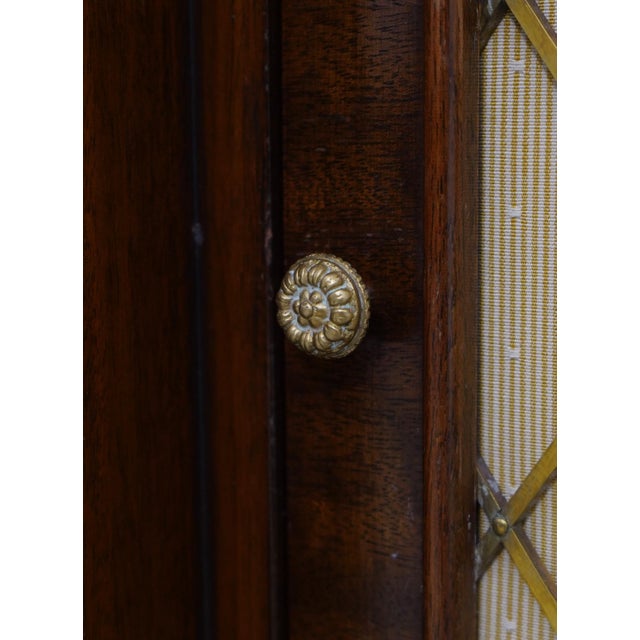 Vintage Cabinet Made Regency Marble Top Credenza For Sale - Image 10 of 18