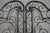 Maitland - Smith Vintage Maitland Smith Iron & Bronze 2 Section Room Dividers - Set of 2 For Sale - Image 4 of 8