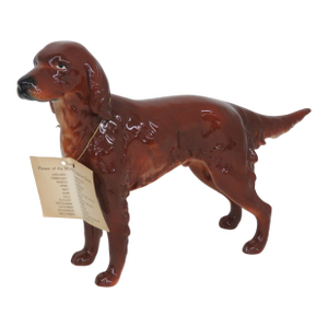Vintage Goebel Ch622 Irish Setter Hand Painted Porcelain Dog Figurine 4699b