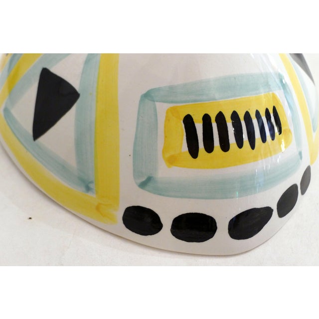 Vintage Tripod Bowl in Revernay Earthenware, 1950s For Sale - Image 6 of 14