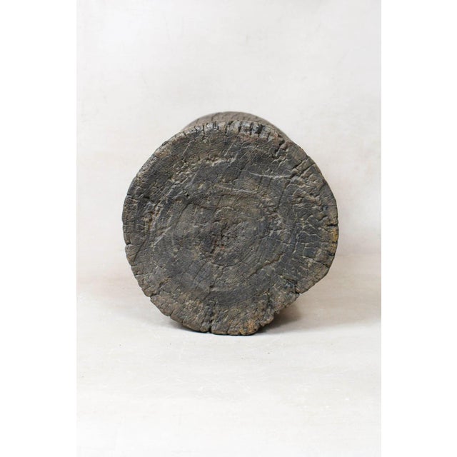 African Grain Stomper Table or Planter For Sale - Image 4 of 5