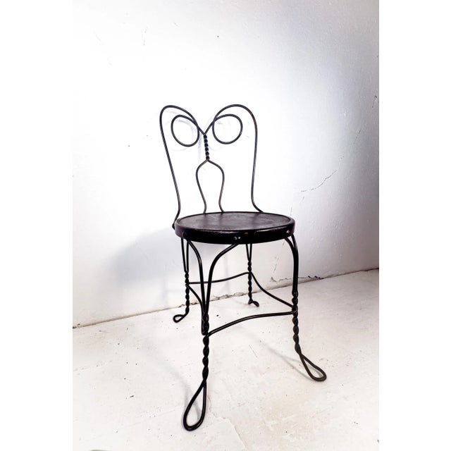 Vintage "Owl Eyes" Ice Cream Parlor Chairs For Sale - Image 14 of 16