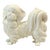 White Porcelain Pekinese Figurine For Sale