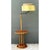 Mid-Century Modern Vintage Mid-Century Modern Bamboo Floor Lamp With Integrated Table For Sale - Image 3 of 13