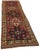 Textile Red Bohemian Runner Rug For Sale - Image 7 of 7