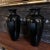 Vintage Hand-Blown Glass Vase in Ebony With Clear Handles- a Pair For Sale - Image 12 of 12