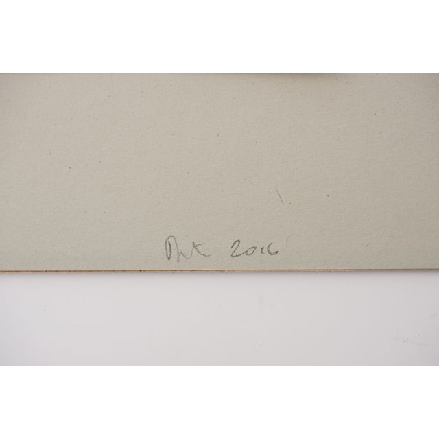 Paper Frank Piasta, Abstract Composition, 2016, Artwork in Silicone on Paper For Sale - Image 7 of 9