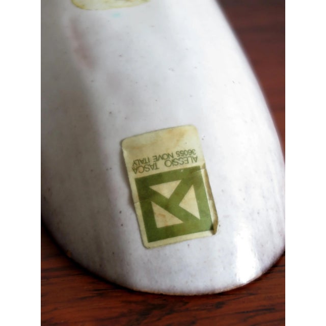 Ceramic Vase and Dish Set by Alessio Tasca, 1970s, Set of 6 For Sale - Image 16 of 18