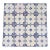 Antique 1920s Portuguese Art Deco Tiles Cobalt Blue Floral Crosses Set of 16 For Sale