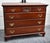 1940s Vintage Chippendale Mahogany Chest of Drawers Carved Shell Dresser For Sale - Image 5 of 16