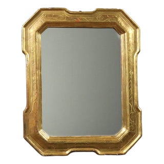 19th Century Giltwood Cabaret Mirror, Italy For Sale